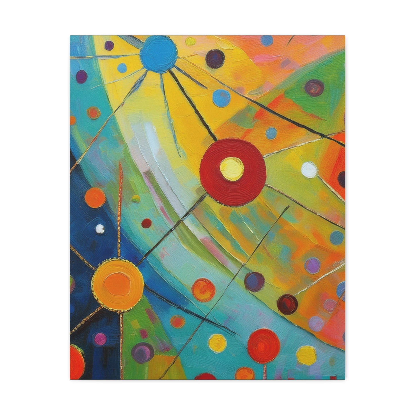 Abstract Oil Painting Print Canvas 20x24,20x30,24x30 24x32,24x36,30x40 32x48,36x48,40x60 Pine-Wood Inner Frame ABS-144