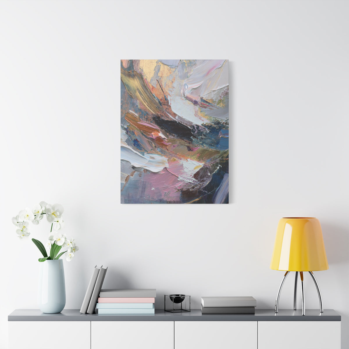 Abstract Oil Painting Print Canvas 20x24,20x30,24x30 24x32,24x36,30x40 32x48,36x48,40x60 Pine-Wood Inner Frame ABS-86