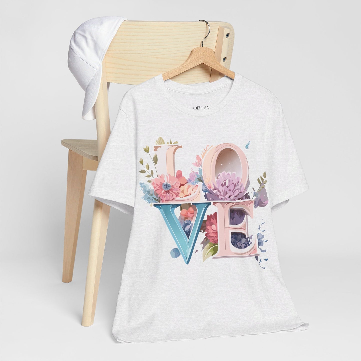 Adelpha Vintage Inspired Graphic T Shirt Unisex Jersey Short Sleeve Valentine Design