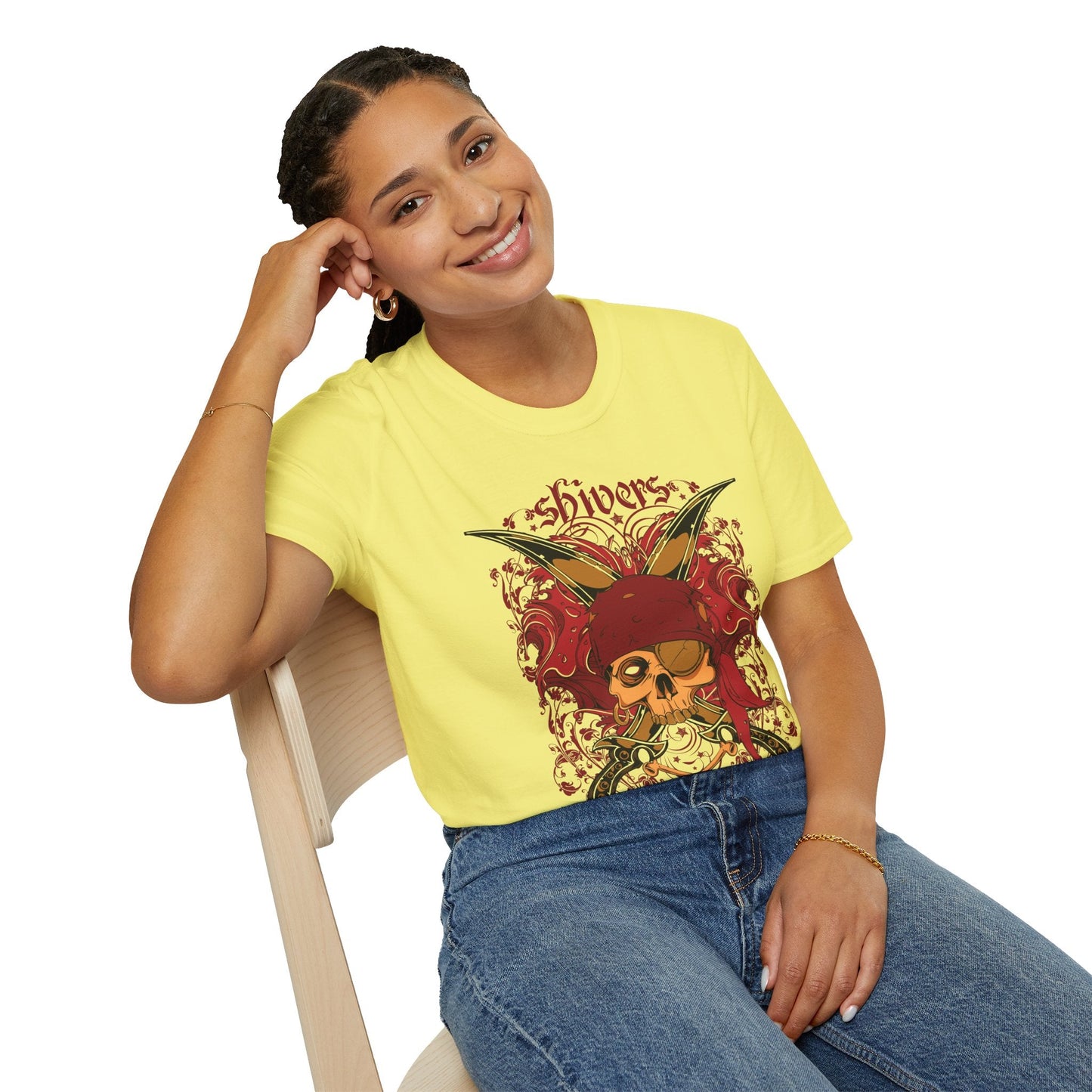 Art Design Graphic Tee Unisex Softstyle 64000 100 Percent Cotton Ring Spun For Art Lovers