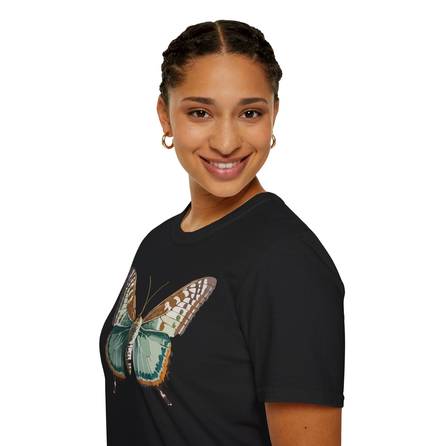 Butterfly Monarch Shirt Unisex Gildan Softstyle 64000 T Shirt 100 Percent Cotton