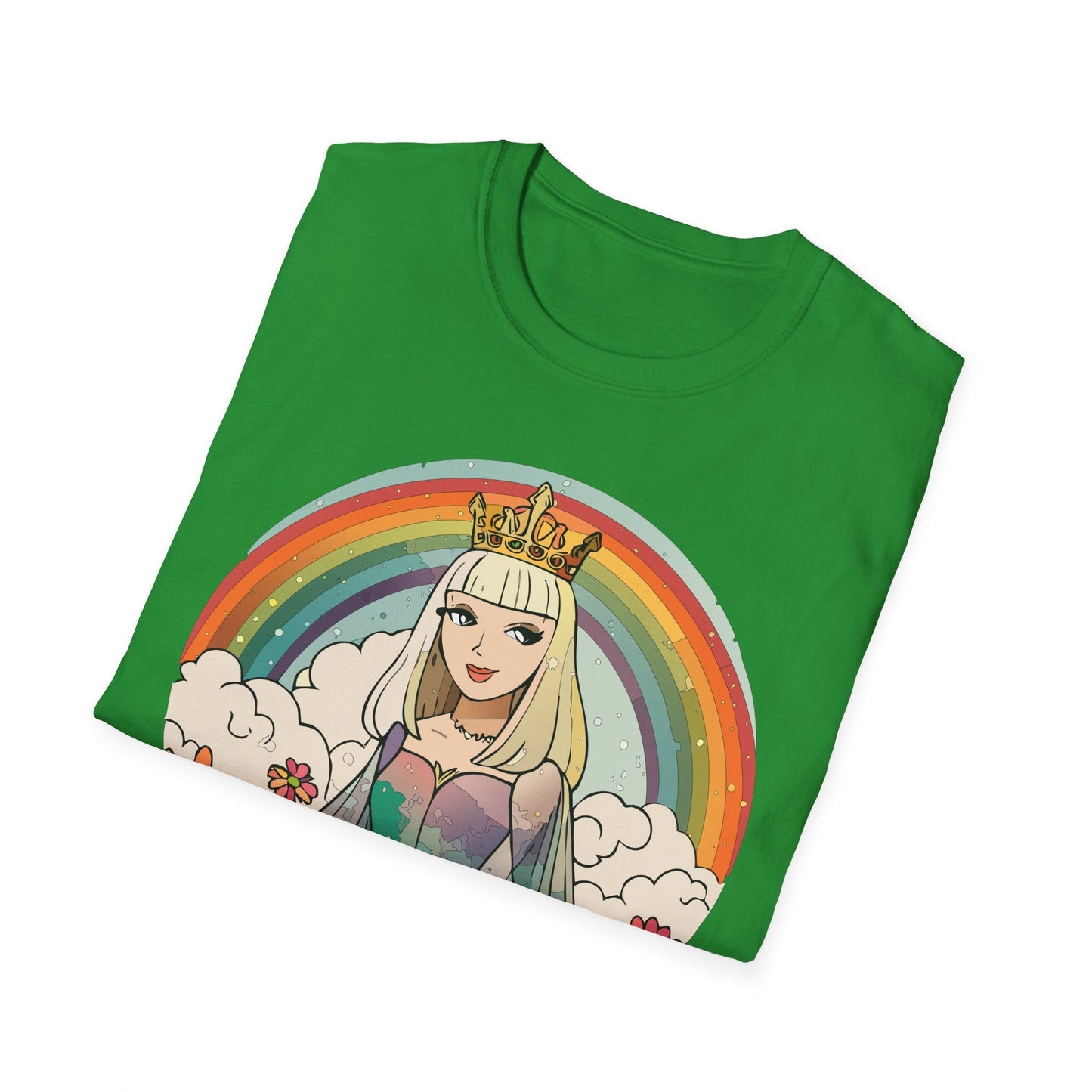 Womens Graphic T Shirt Art Design Tee Softstyle 100 Percent Ring Spun Cotton Comfort
