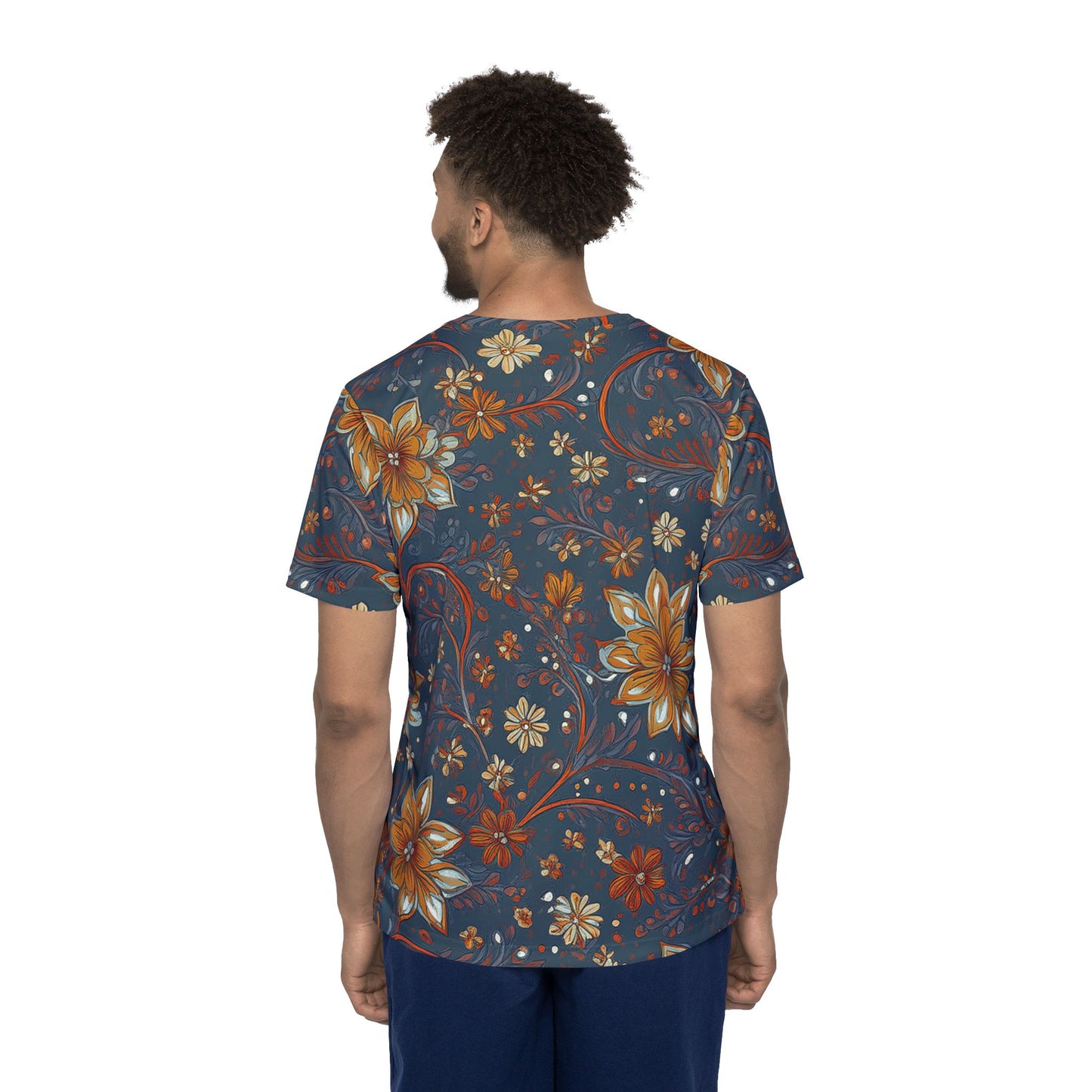 Unisex Floral Shirt, Floral Tee Shirt, Floral T-Shirt, T Shirt with Flowers 23