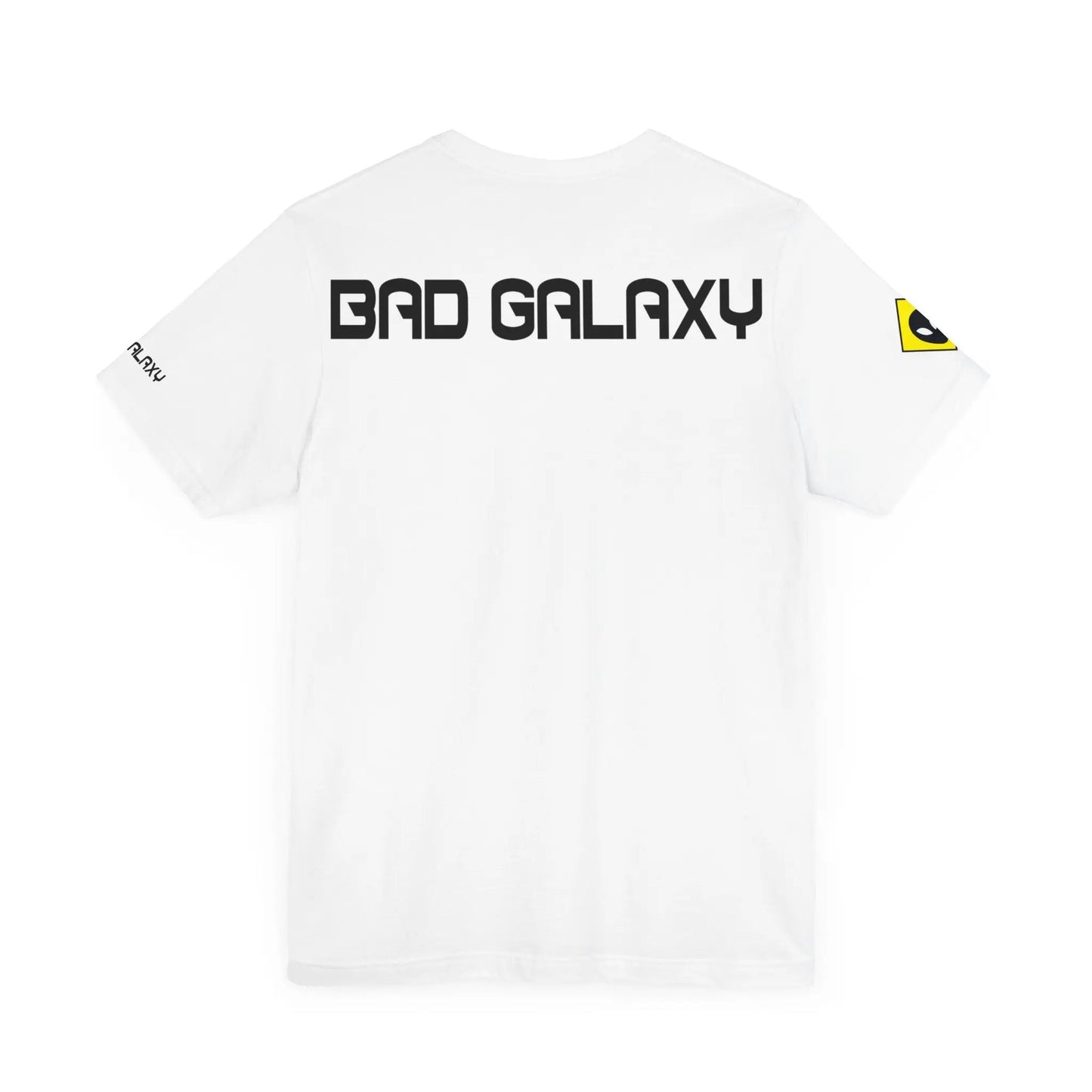 Bad Galaxy Tee Shirt With Alien 100 Percent Cotton Made In USA Eco Friendly Inks