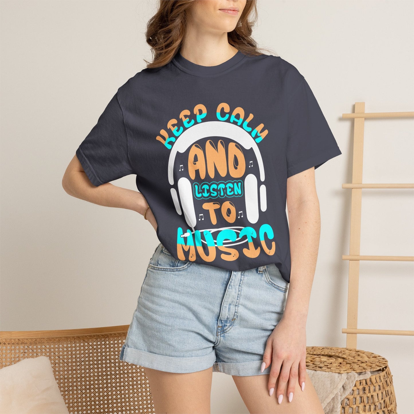 Music Graphic Design Unisex Cotton T-shirt 055