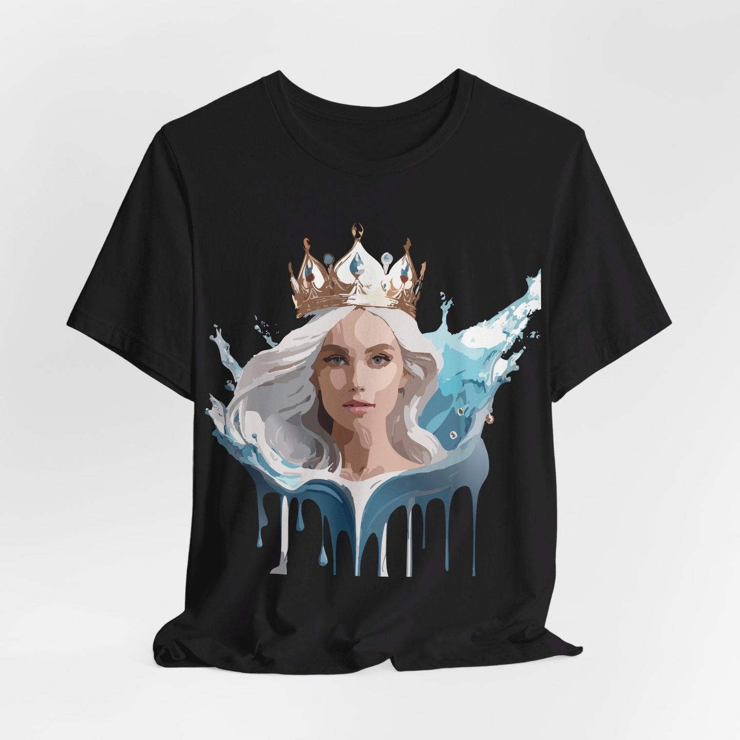 Queen Graphic T Shirt Unisex Jersey Short Sleeve Tee With Vintage Inspired Artwork Adelpha