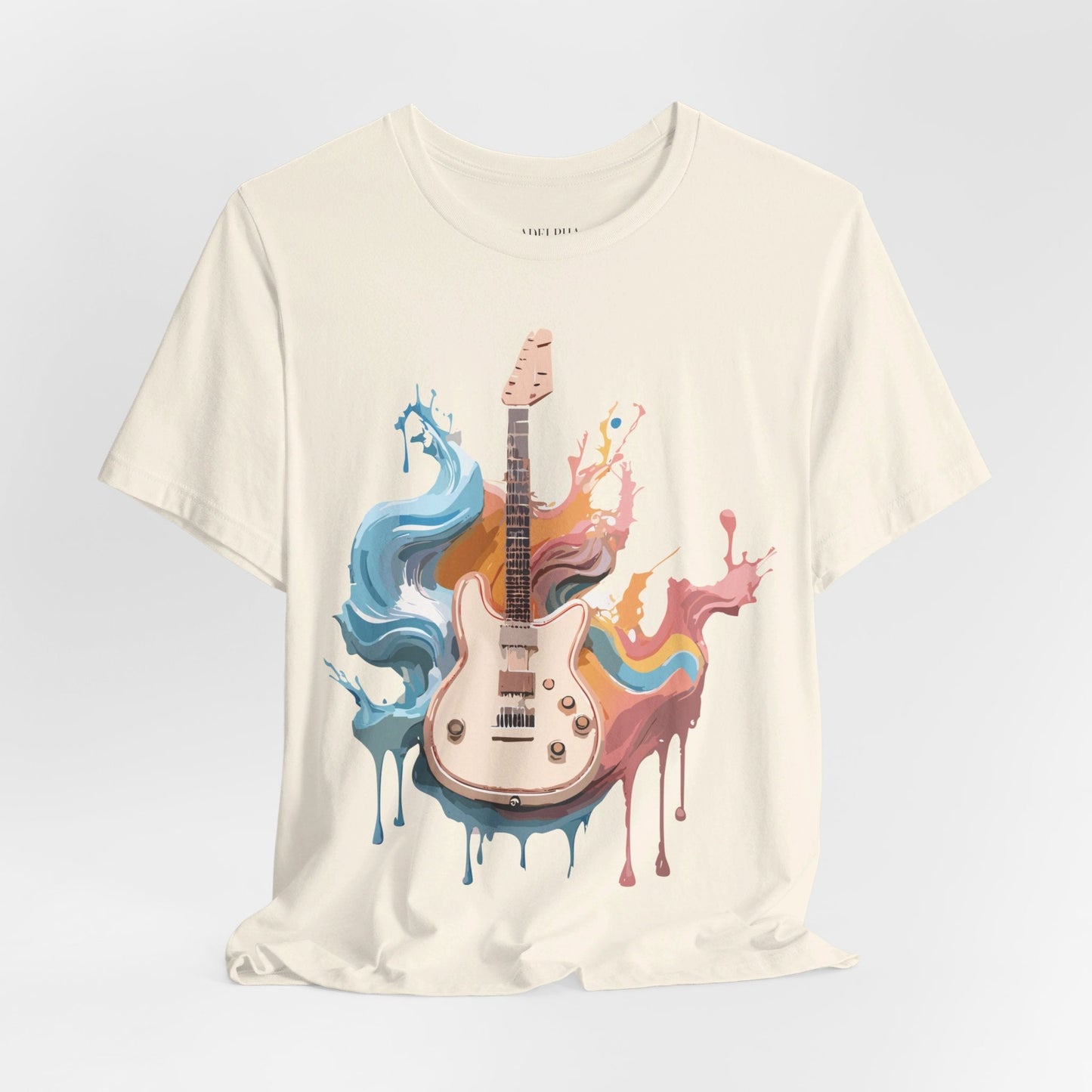 Music T Shirt Unisex Graphic Tee Featuring Original Adelpha Artwork Vintage Inspired Design