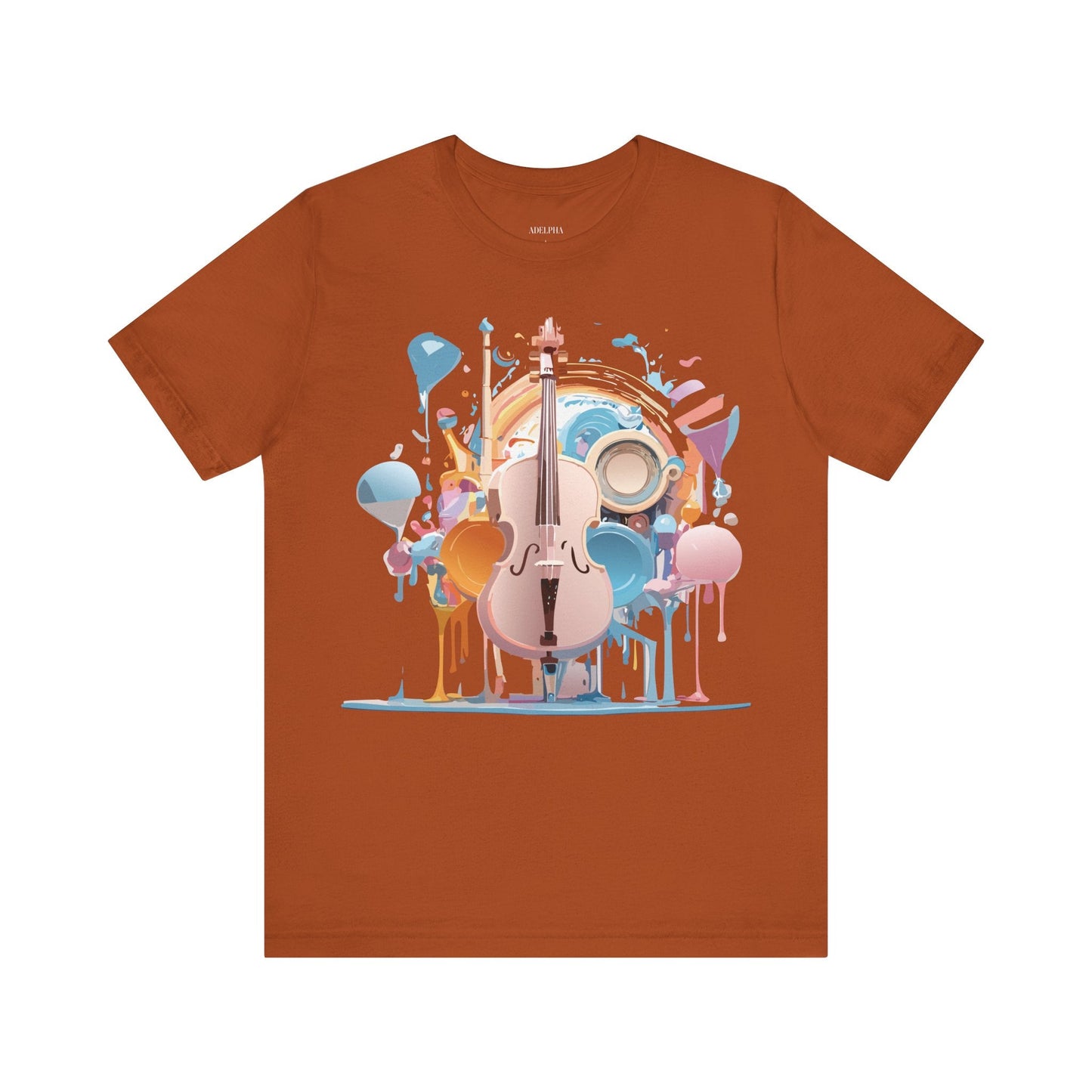 Music Graphic T Shirt Unisex Adelpha Artwork Vintage Inspired Art Design Tee Collection