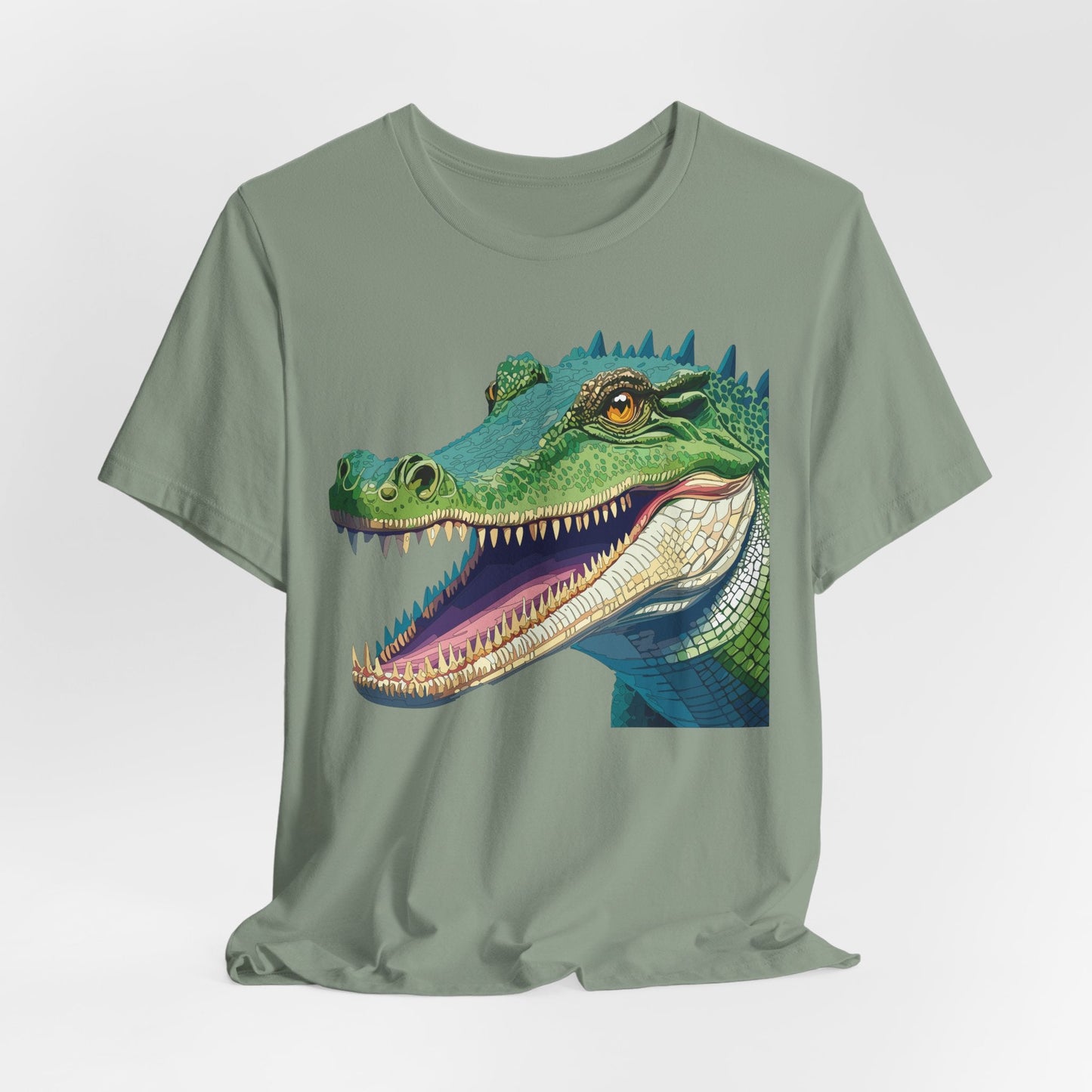 Unisex Animal Tee Shirt With Animals Art Design Wild Animals Jersey Short Sleeve