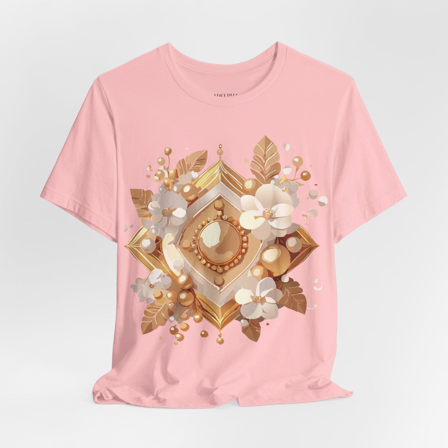 Jewelry Graphic Unisex 100 Cotton Vintage Treasure Art T-Shirt 28