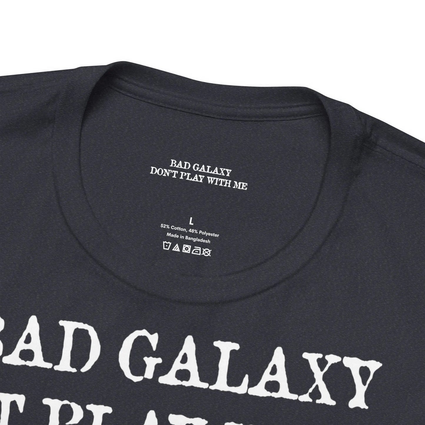 Bad Galaxy Skull T Shirt Made To Order 100 Percent Cotton Eco Friendly Inks USA Designed