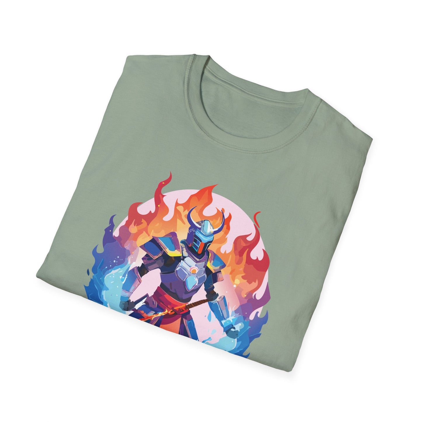 Samurai Shirt Unisex Gildan Softstyle 64000 Tee 100 Percent Cotton Comfortable Tee