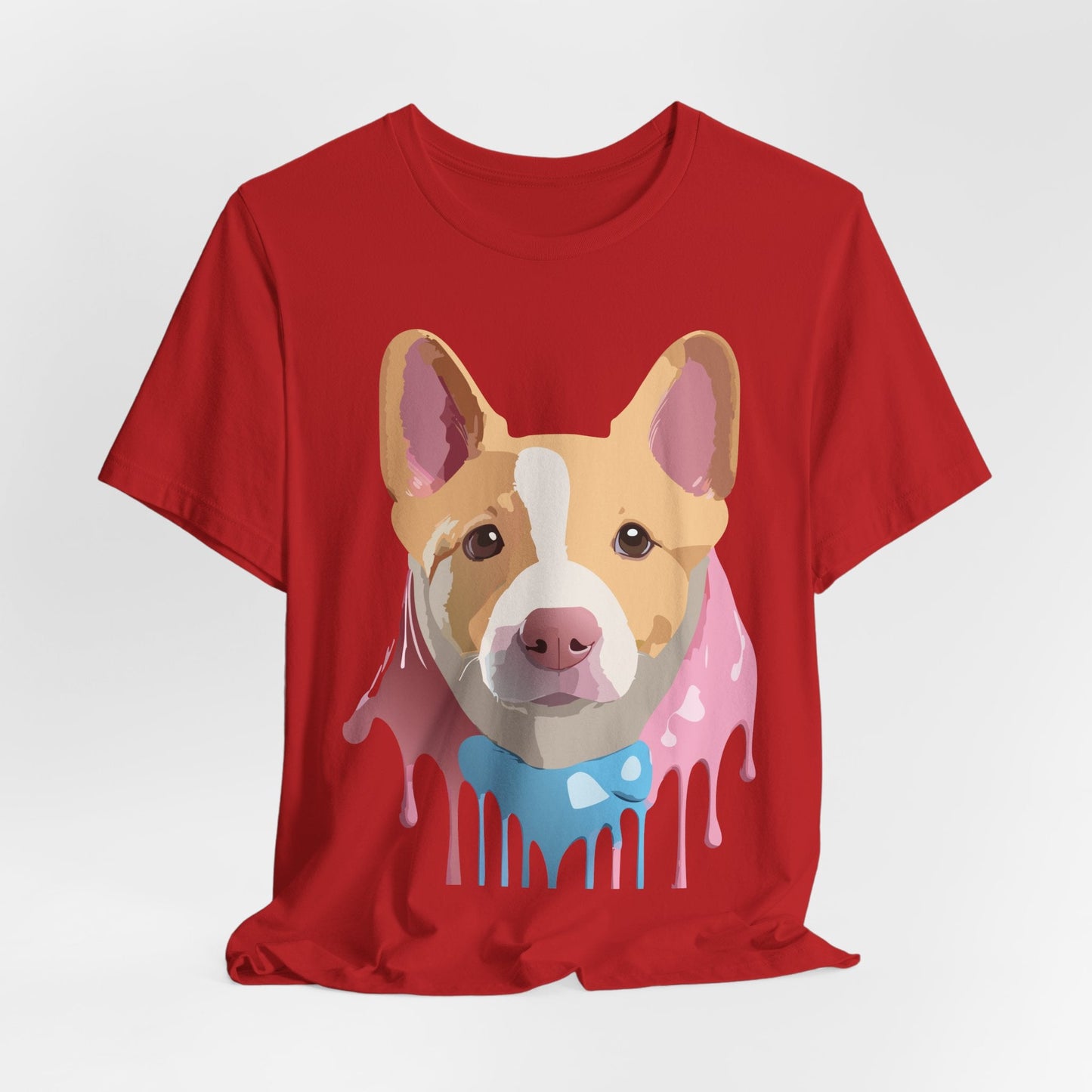 Adelpha Graphic Dog Shirt Unisex Vintage Inspired Tee Short Sleeve Comfort Wear Everyday