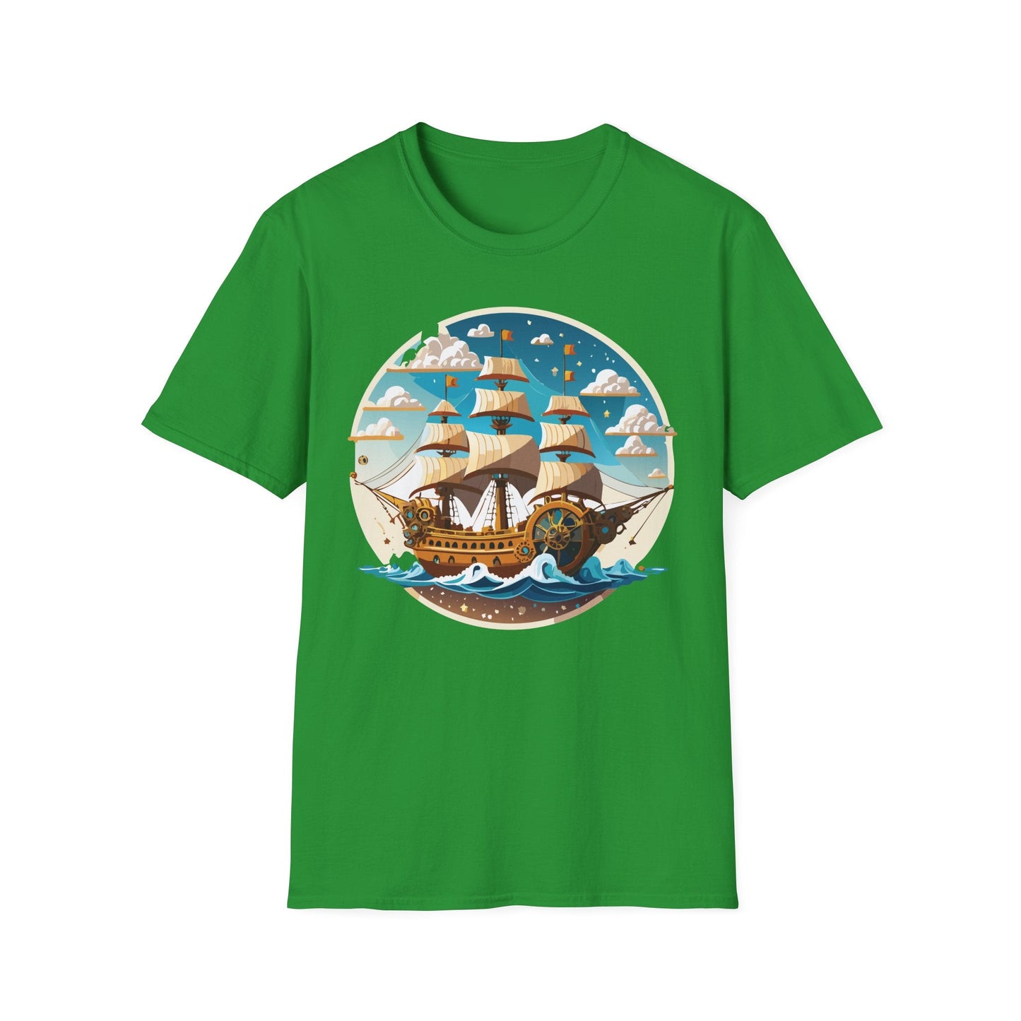 Ship T Shirts Frigate T Shirts Vessel Tee Shirt Unisex Gildan Softstyle 64000 Premium