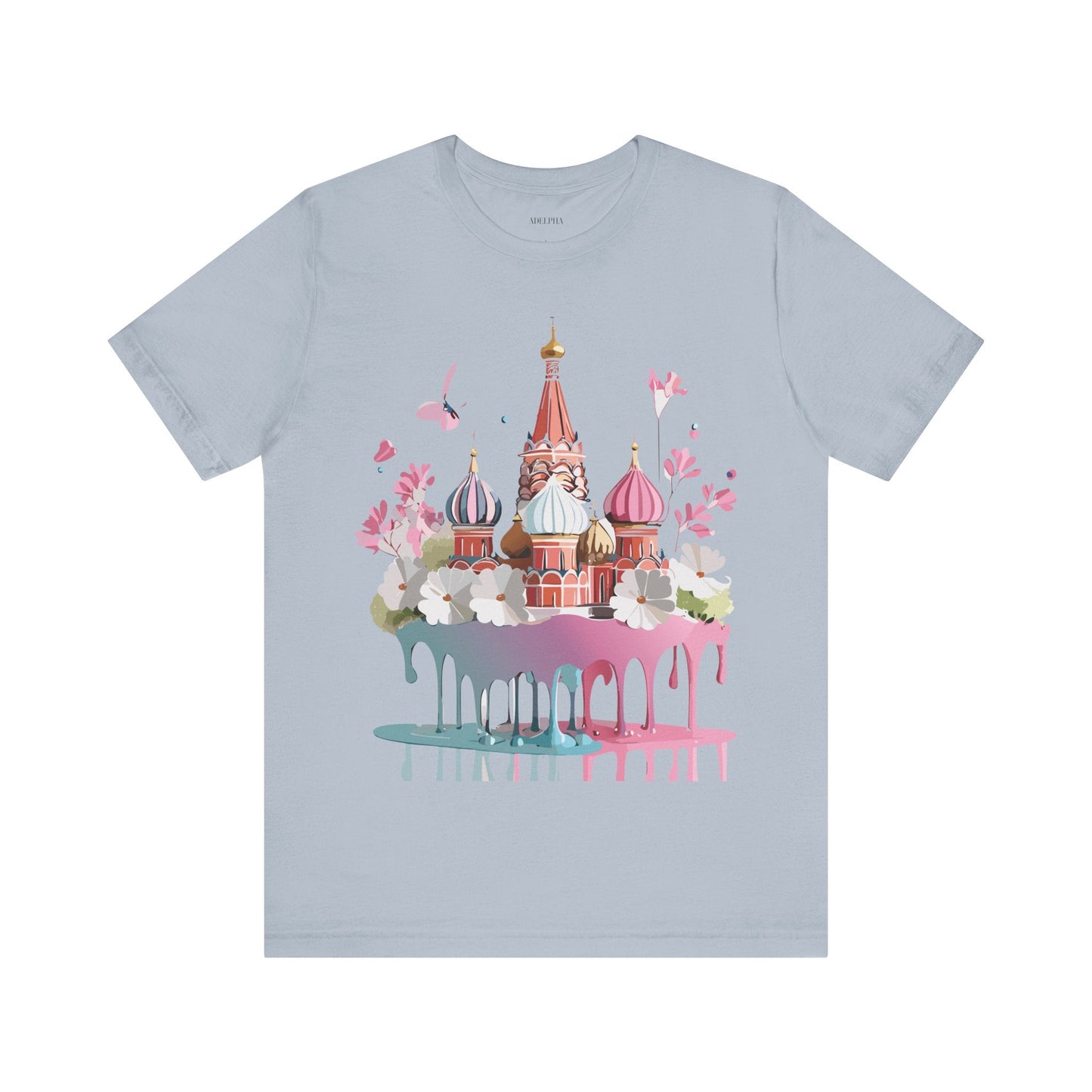 Premium Unisex Tourist Shirt Moscow Graphic Tee With Vintage Adelpha Artwork and Comfort