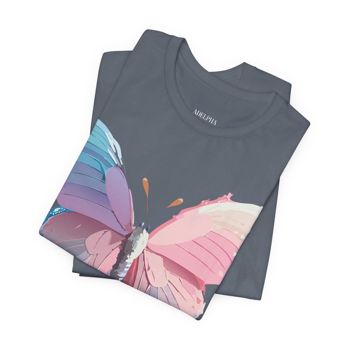 Adelpha Butterfly Graphic Tee Unisex Short Sleeve Art Design Shirt