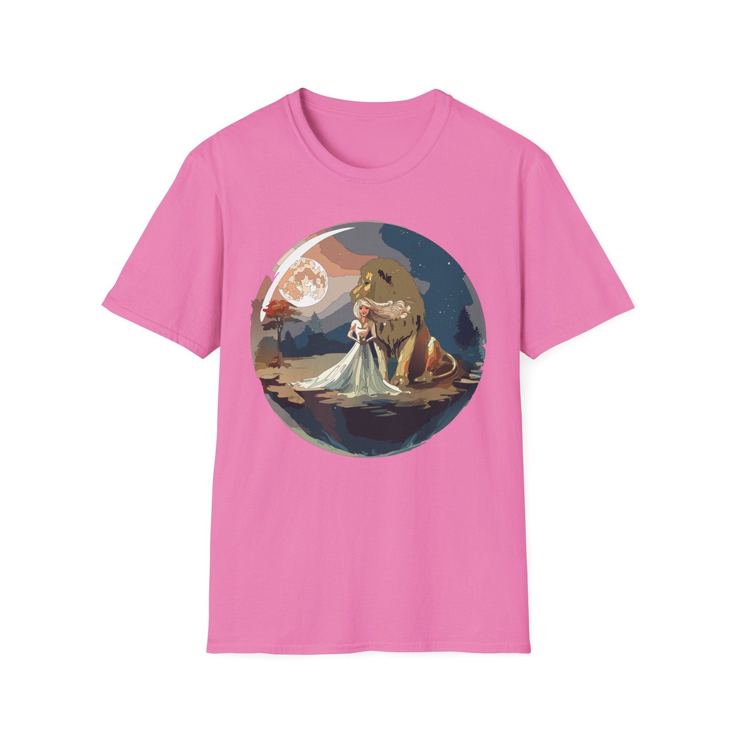 Womens Graphic T Shirt Art Design Unisex Softstyle 64000 Gildan Short Sleeve Tee