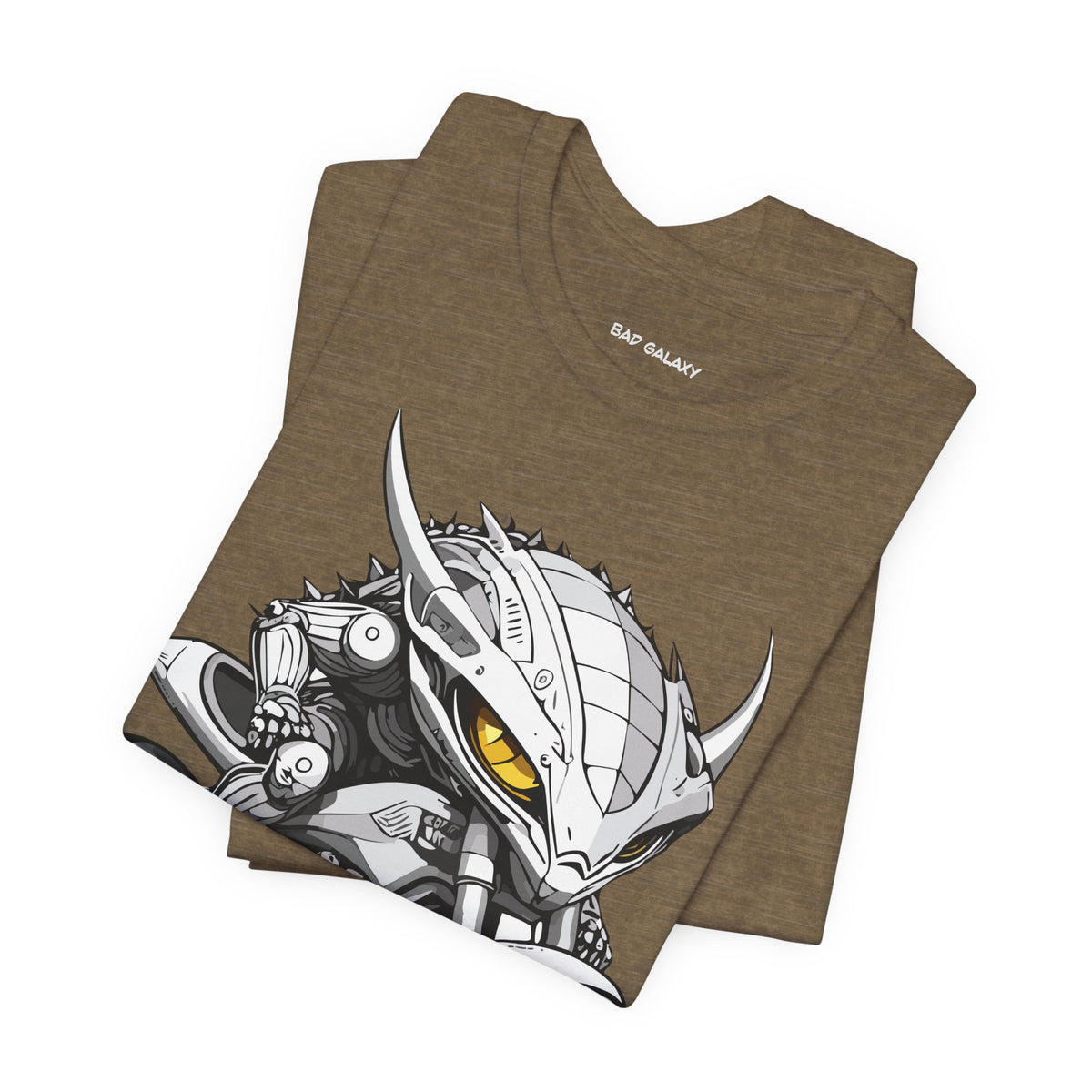 Alien Graphic Unisex Cotton Bella+Canvas Tee with Art Design b83