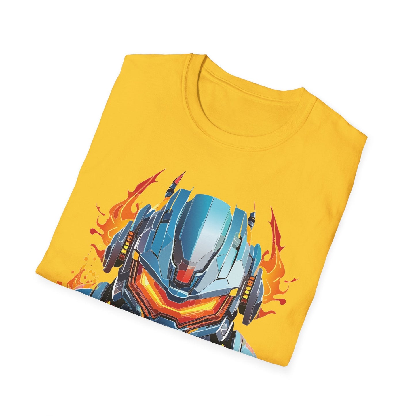 Cyborg Tee Unisex Robot Terminator Shirt Softstyle Gildan 64000 Short Sleeve Art Design