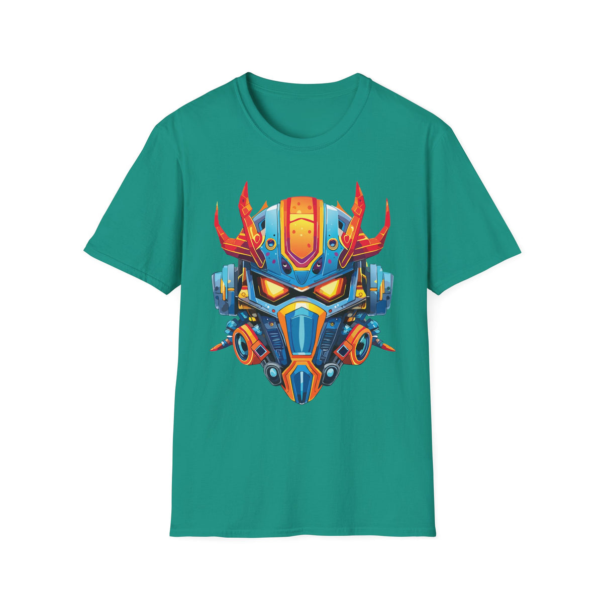 Cortoon Cyborg  Robot Terminator Graphic Tee Gildan Unisex 100 Cotton Tee Shirt h09