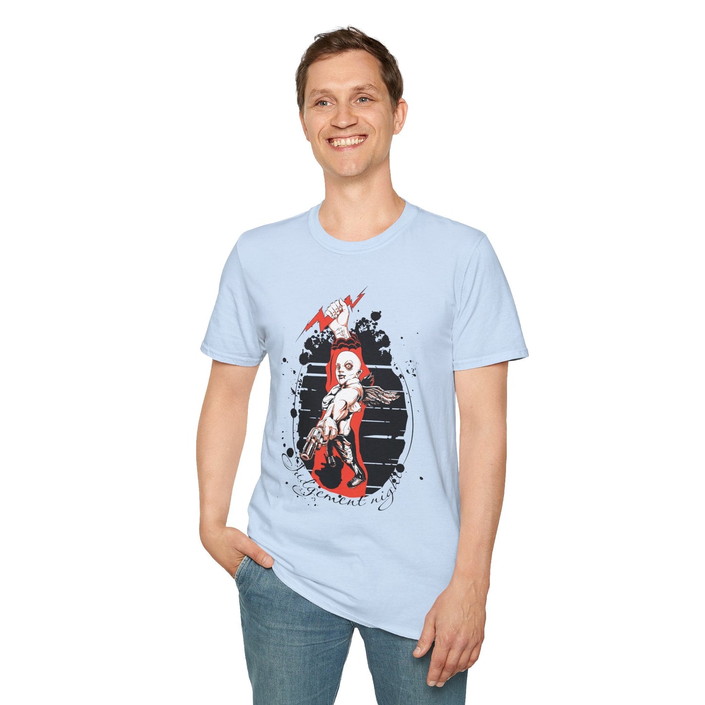 Gildan Softstyle Art Design Graphic Tee Shirt Unisex 100 Percent Ring Spun Cotton