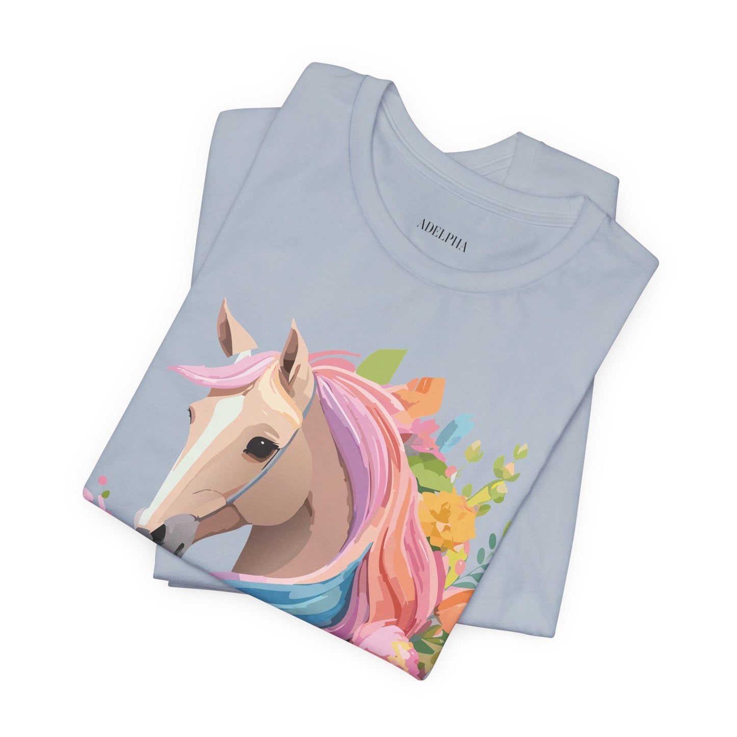 Horse Graphic Unisex 100 Cotton Vintage Animal Art T-Shirt 2