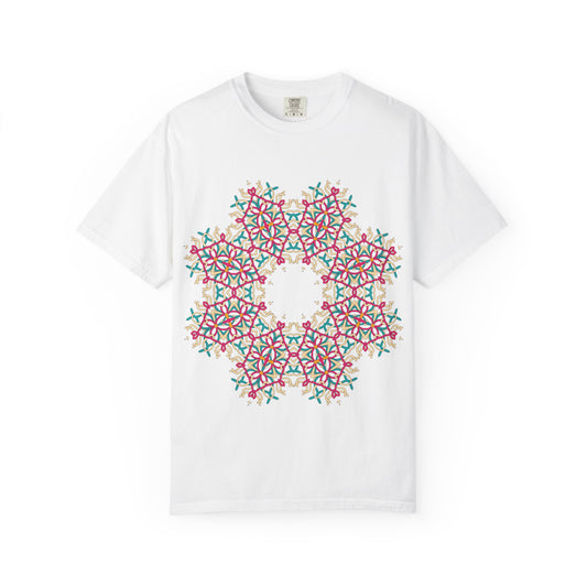 Camiseta unisex con estampado abstracto