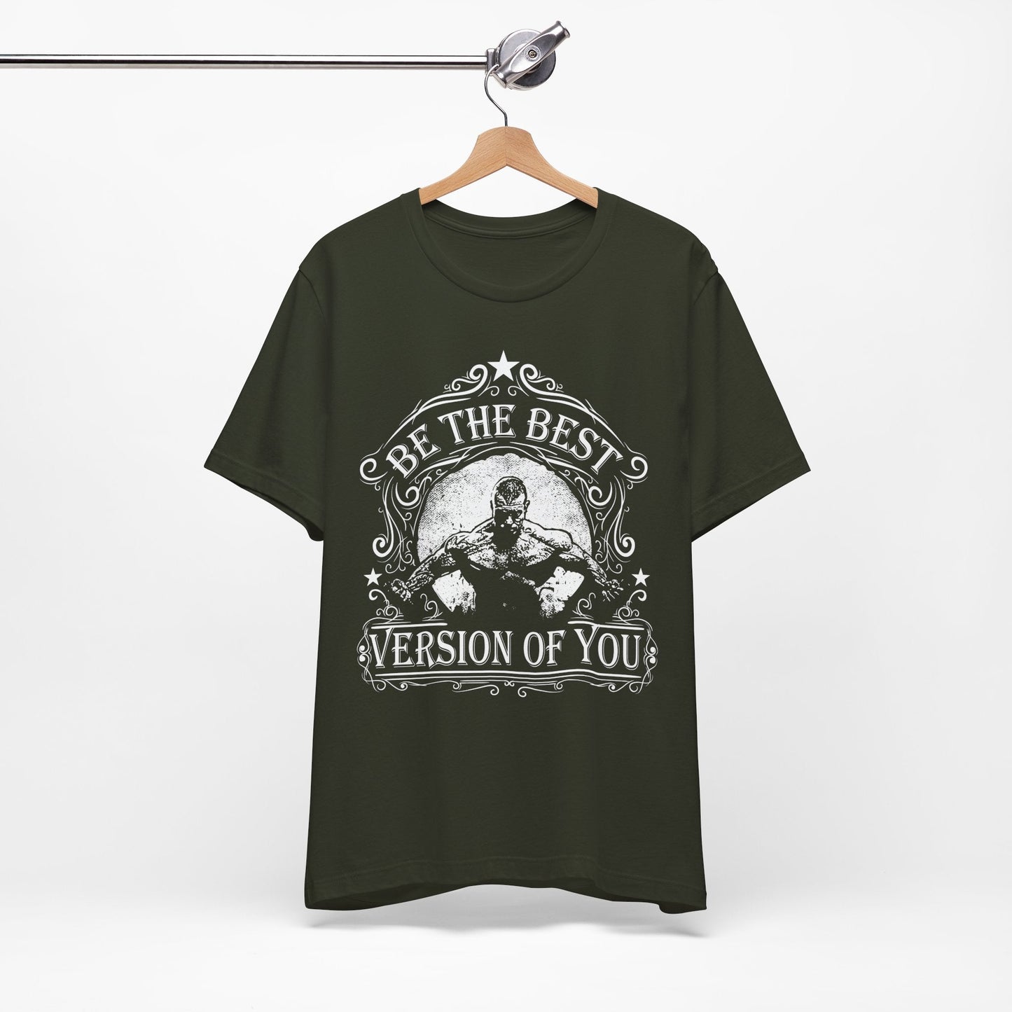 Be The Best Version Of You T-Shirt Motivational Fitness Tee