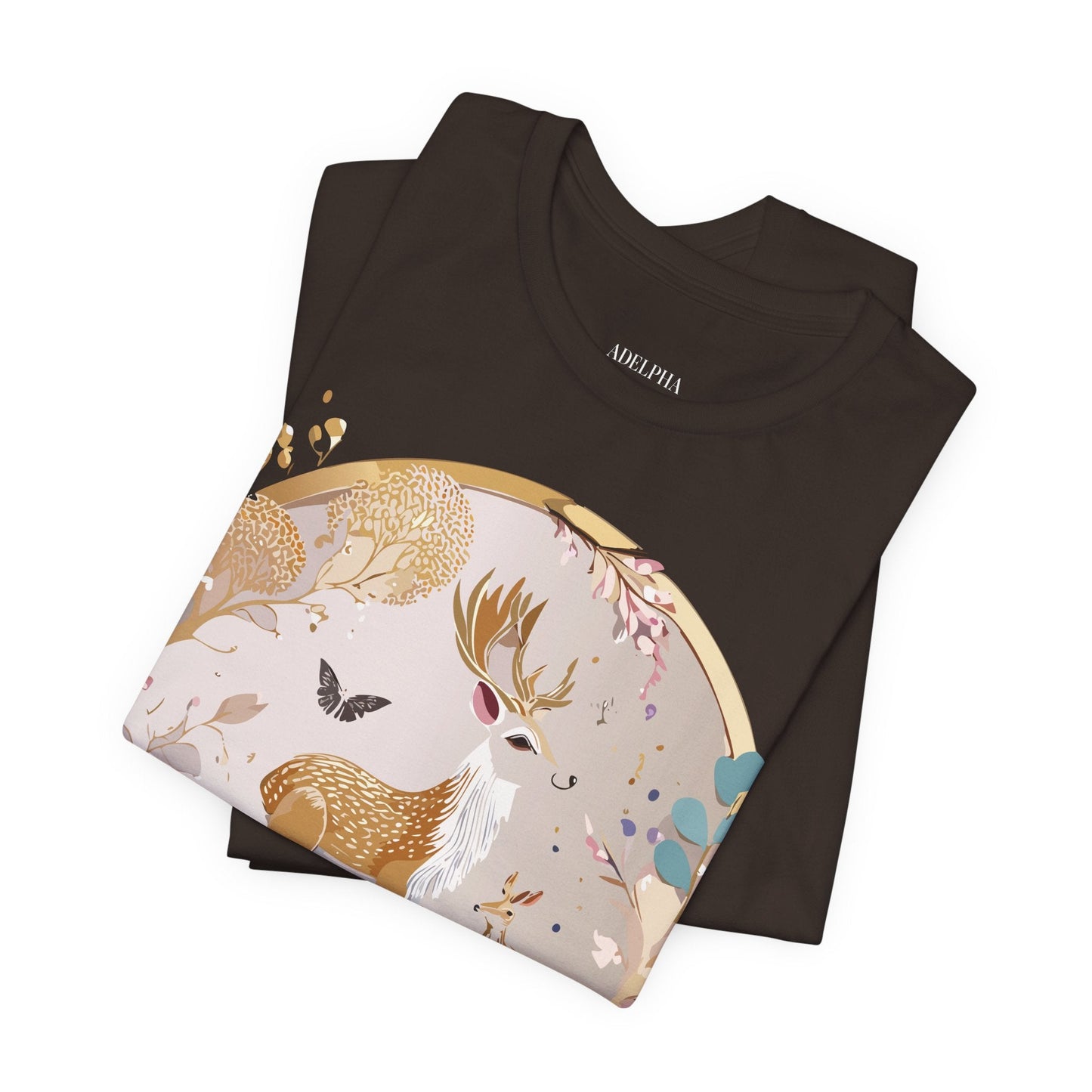 Medallion Graphic T Shirt Unisex Adelpha Vintage Inspired Artwork Short Sleeve Tee