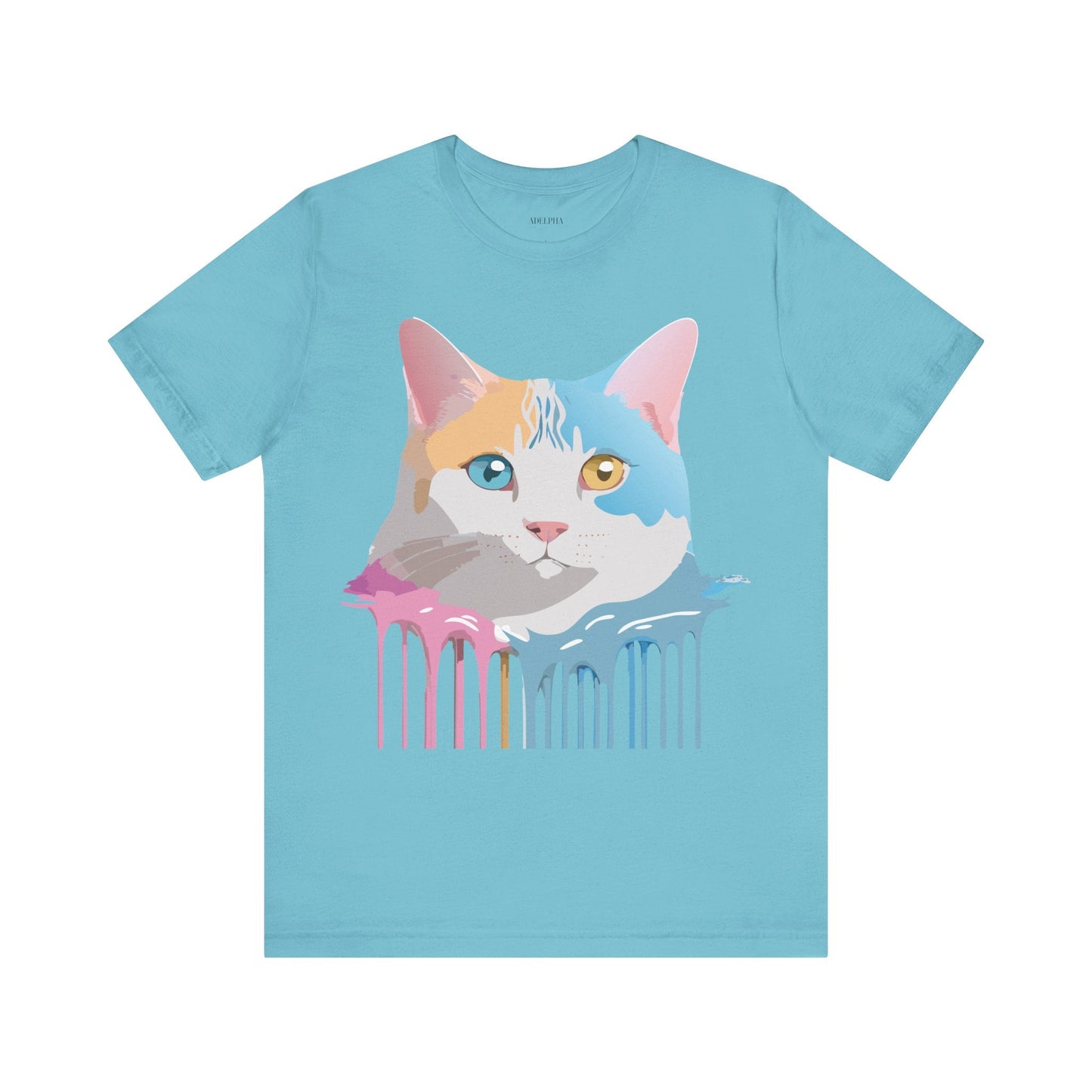 Adelpha Cat Graphic Tee Unisex Jersey Short Sleeve Vintage Inspired