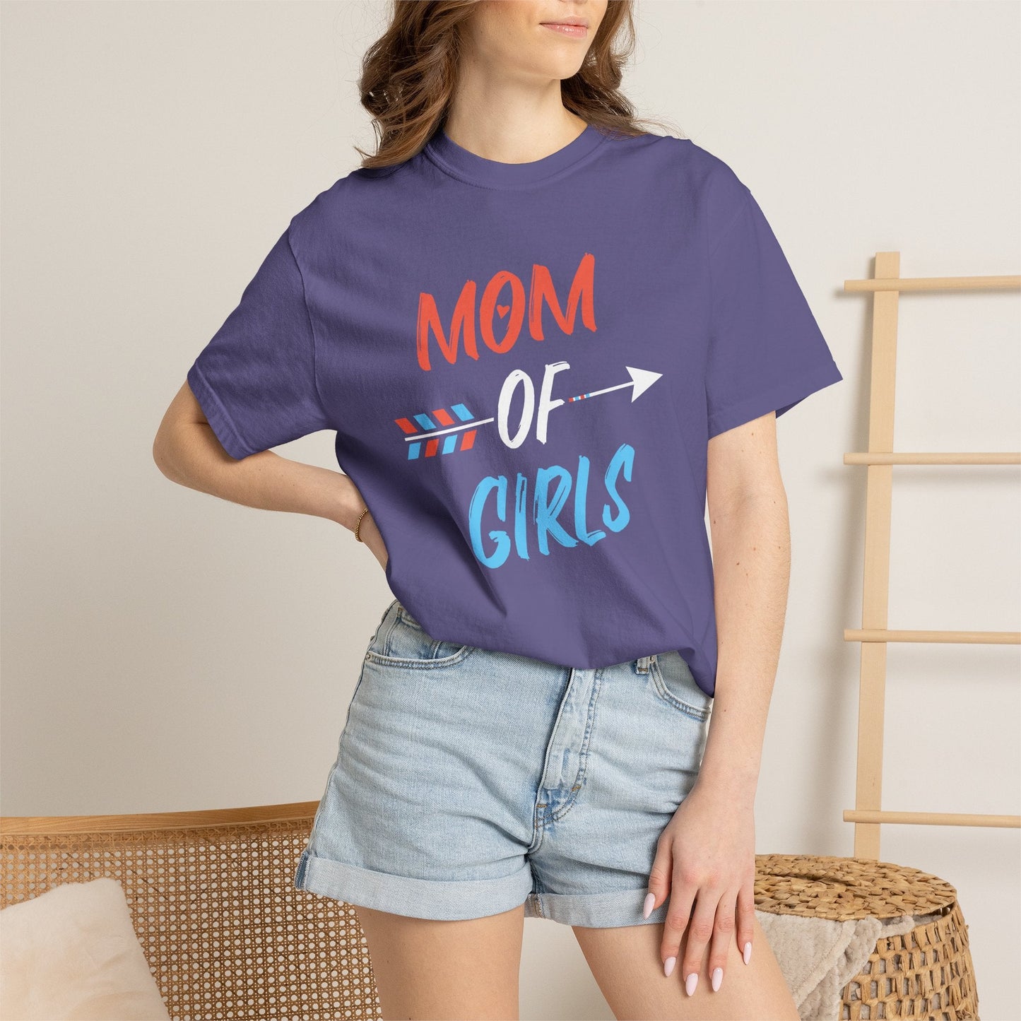 Mom T-shirt Mother's Day Mama Tee Unisex Comfort Colors Garment-Dyed Cotton h17