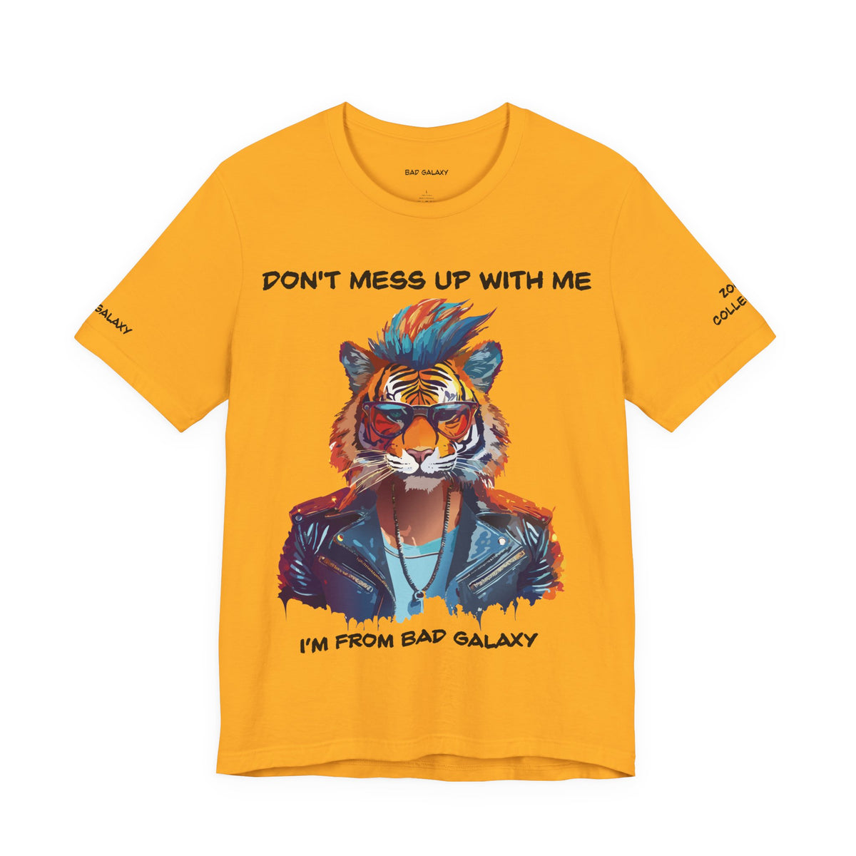 Animal Graphic Unisex Cotton Bella+Canvas Tee with Art Design b7