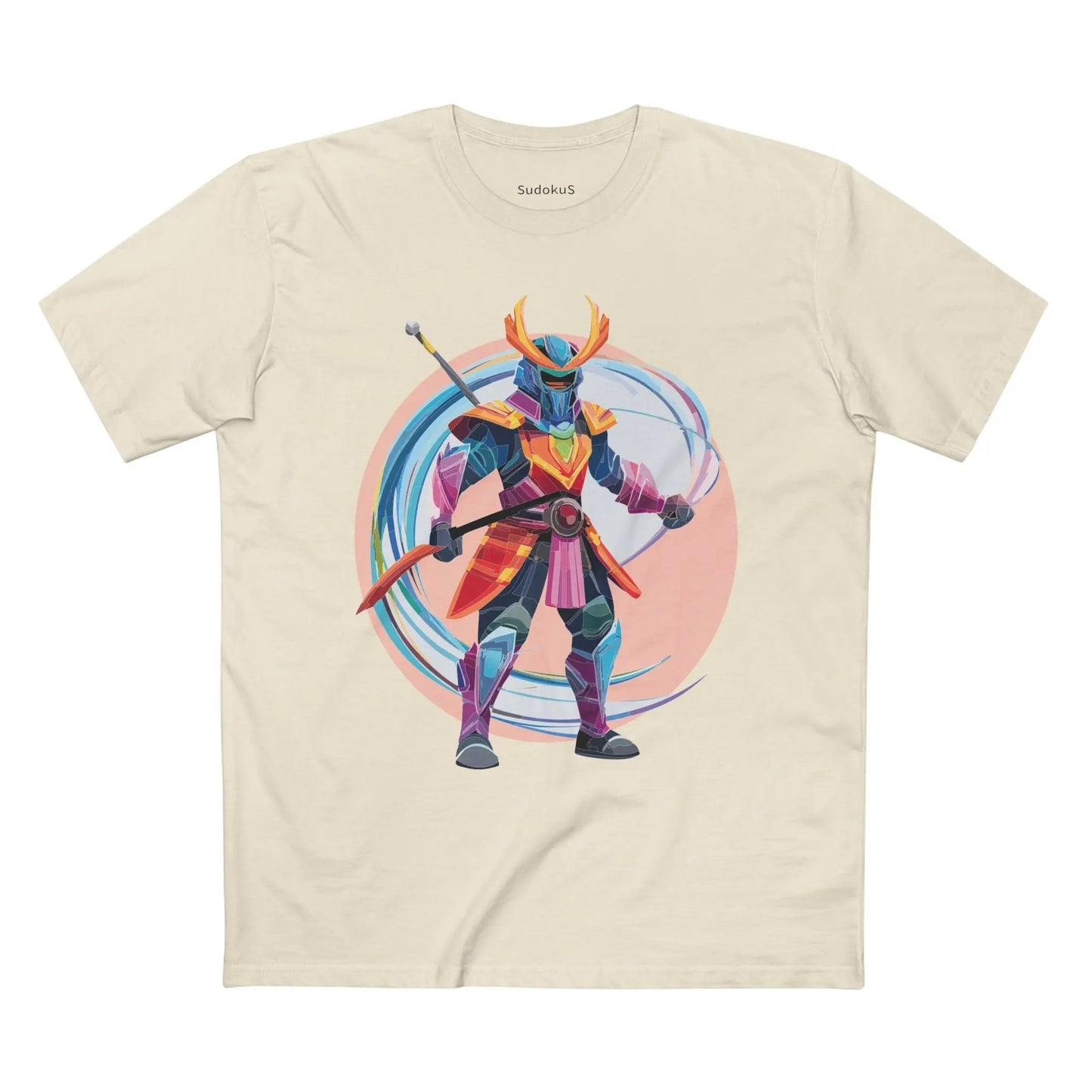 Samurai Graphic Unisex 100 Cotton Staple Tee 21
