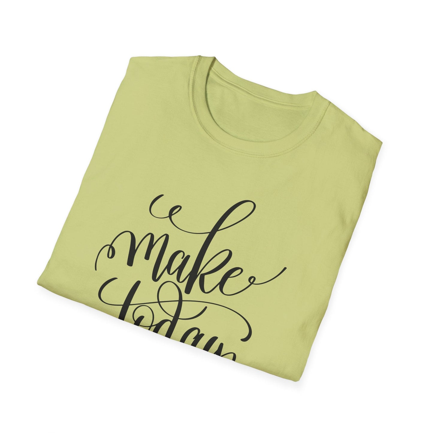 Positive Slogan T Shirt Unisex Softstyle Gildan 64000 With Positive Words And Good Quotes Art Tee
