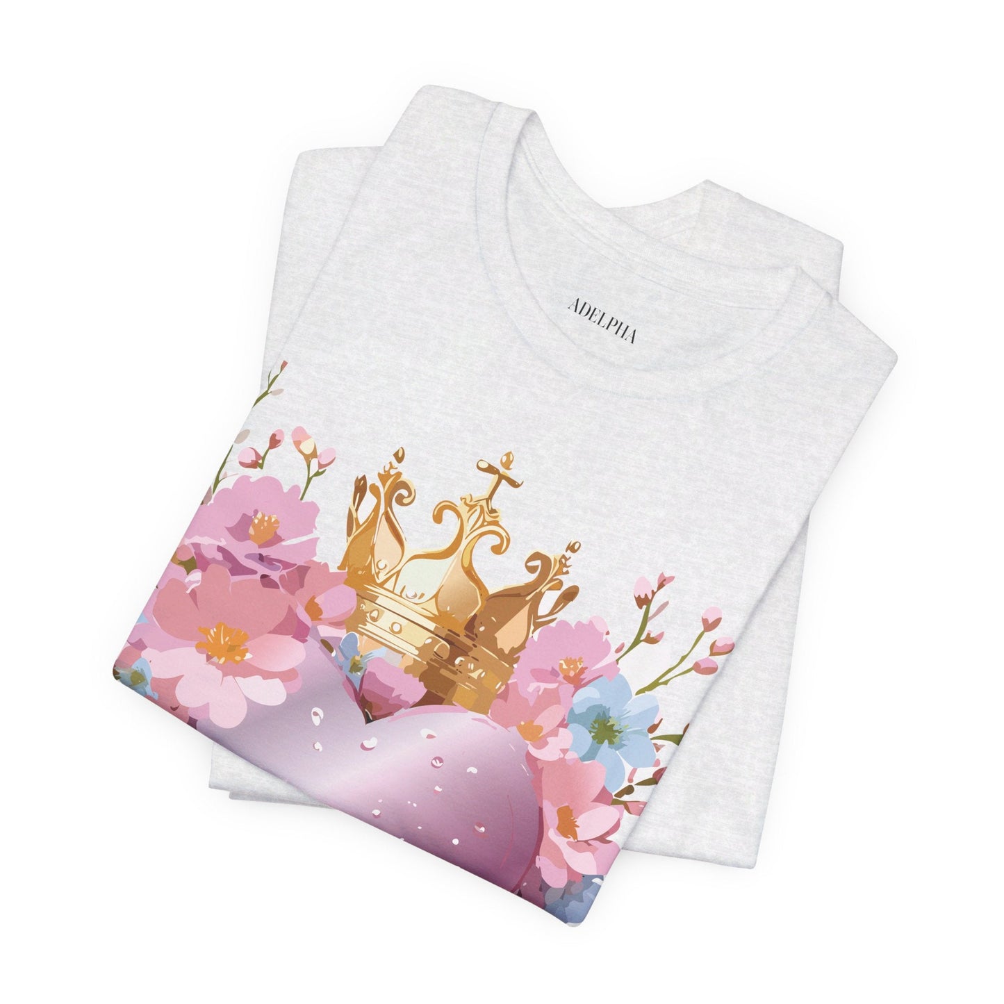 Valentine Graphic Tee Unisex Jersey Short Sleeve By Adelpha Vintage Inspired Artwork