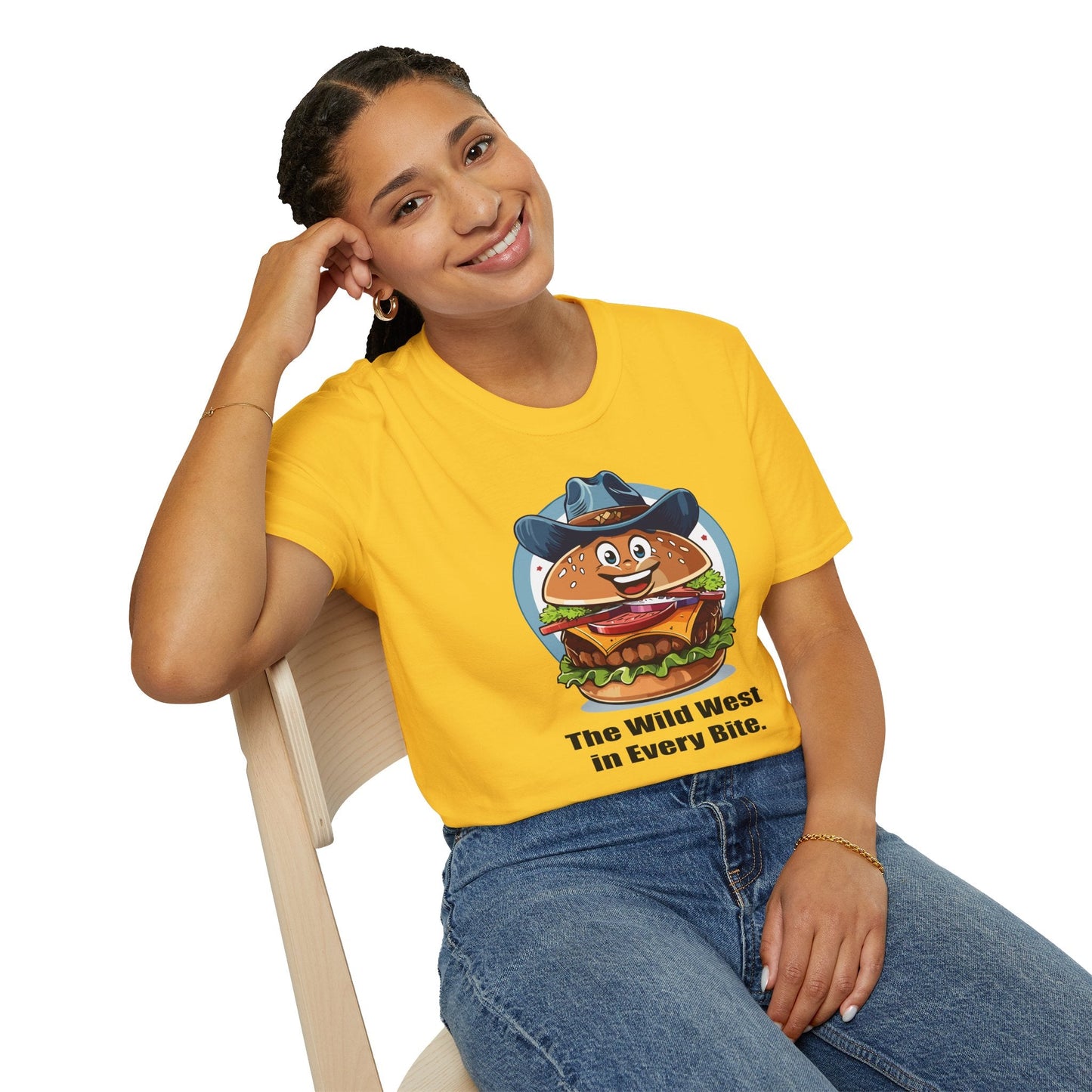 Funny Food T Shirts Unisex Gildan Softstyle 64000 Tee With Art Design Breathable Comfort