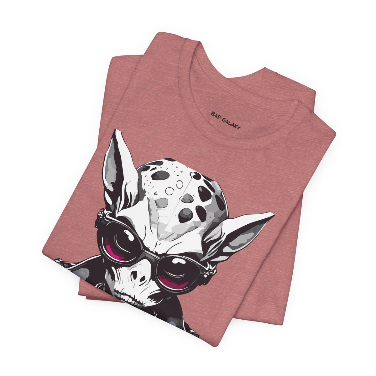 Alien Graphic Unisex Cotton Bella+Canvas Tee with Art Design b50