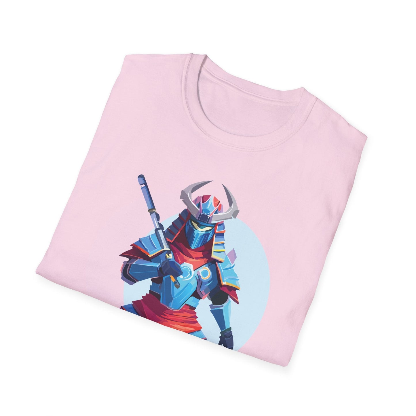 Samurai T Shirt Unisex Softstyle Tee Made From 100 Percent Ring Spun Cotton Gildan 64000