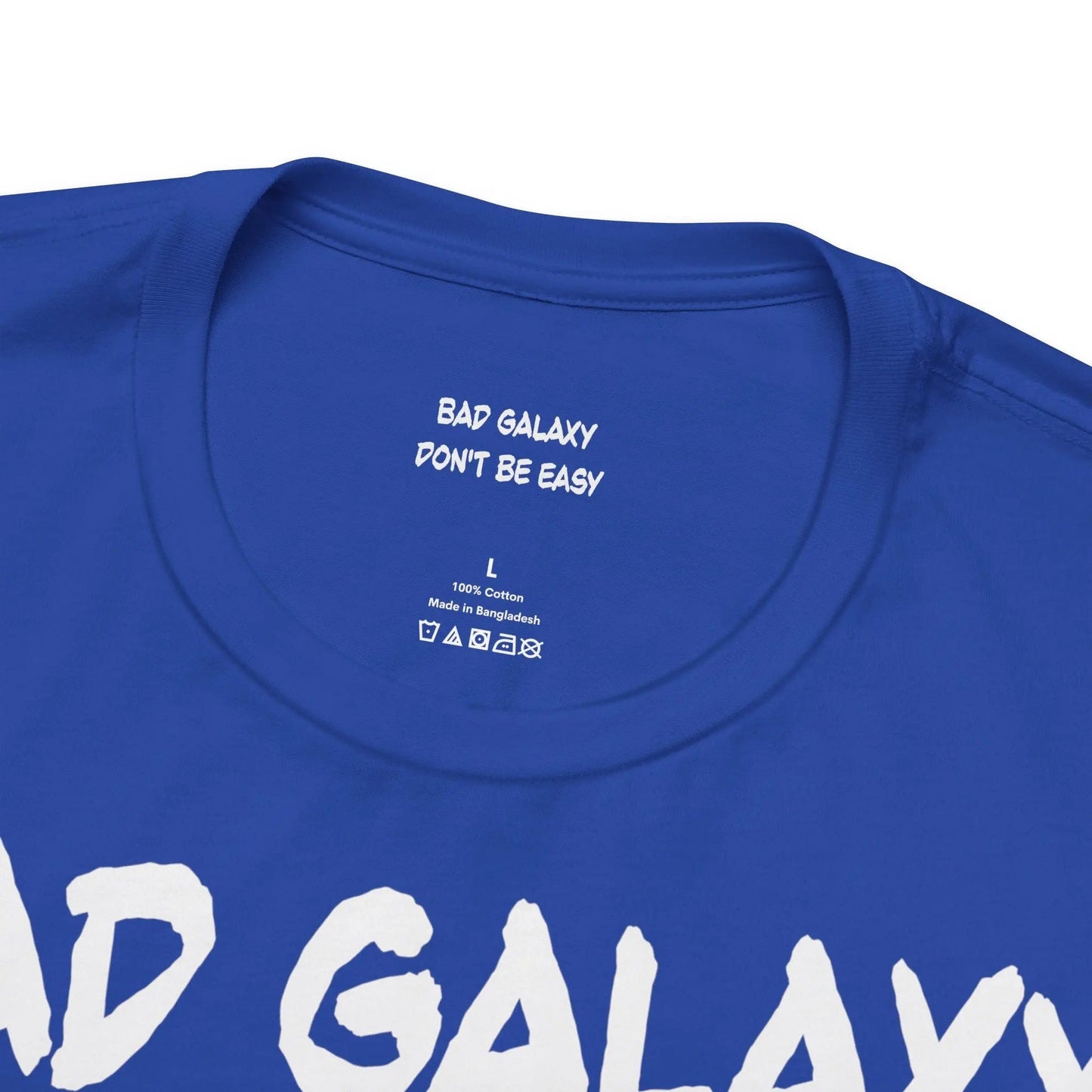 Funny Dog Tee Shirt From Bad Galaxy 100 Percent Cotton Made In USA Eco Friendly Inks
