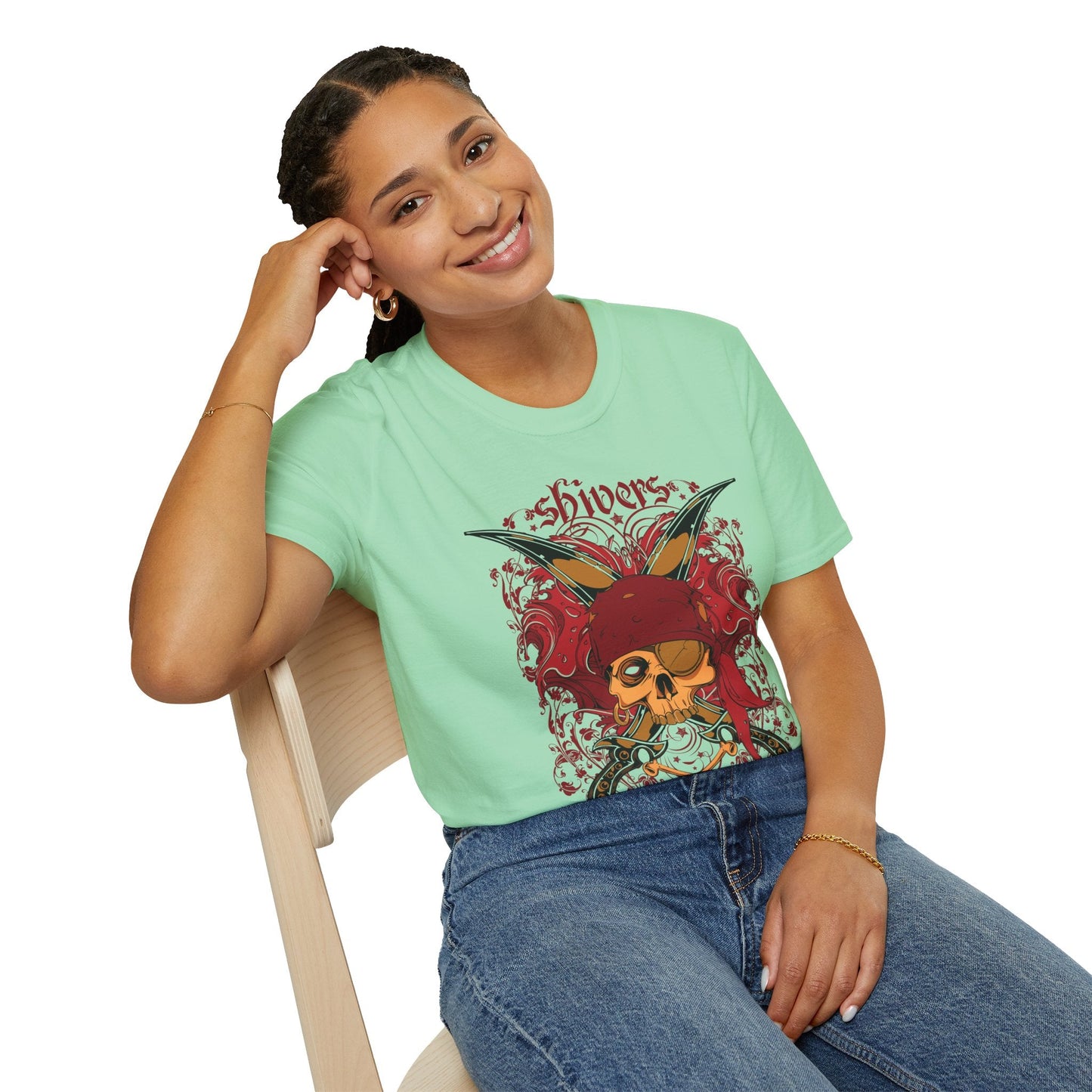 Art Design Graphic Tee Unisex Softstyle 64000 100 Percent Cotton Ring Spun For Art Lovers