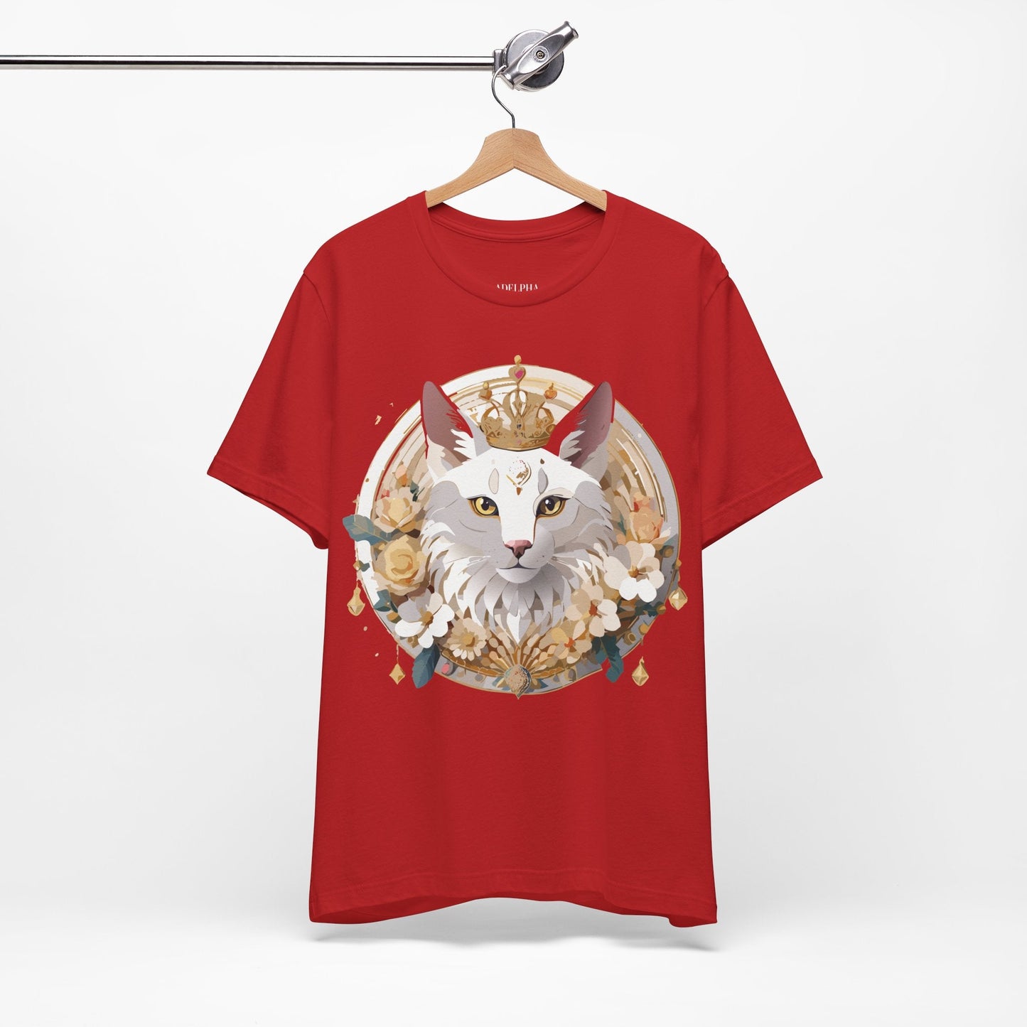 Medallion Graphic Unisex 100 Cotton Vintage Animal Medal Artwork Tee 38