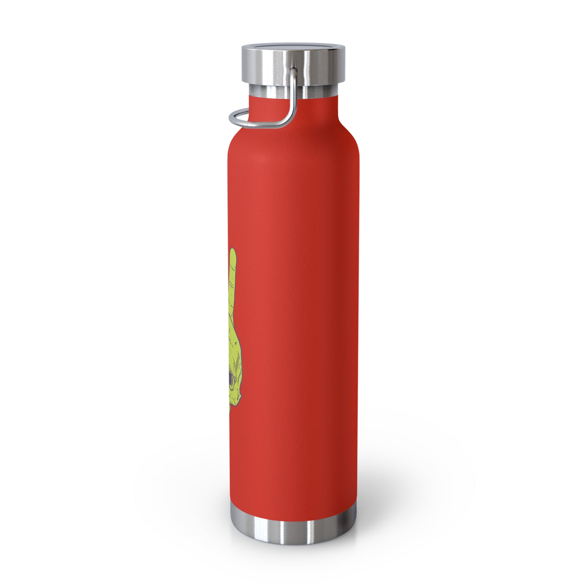 22oz Copper Insulated Water Bottle with Cartoon Design - CV60
