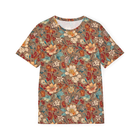 Unisex Floral Shirt, Floral Tee Shirt, Floral T-Shirt, T Shirt with Flowers 12