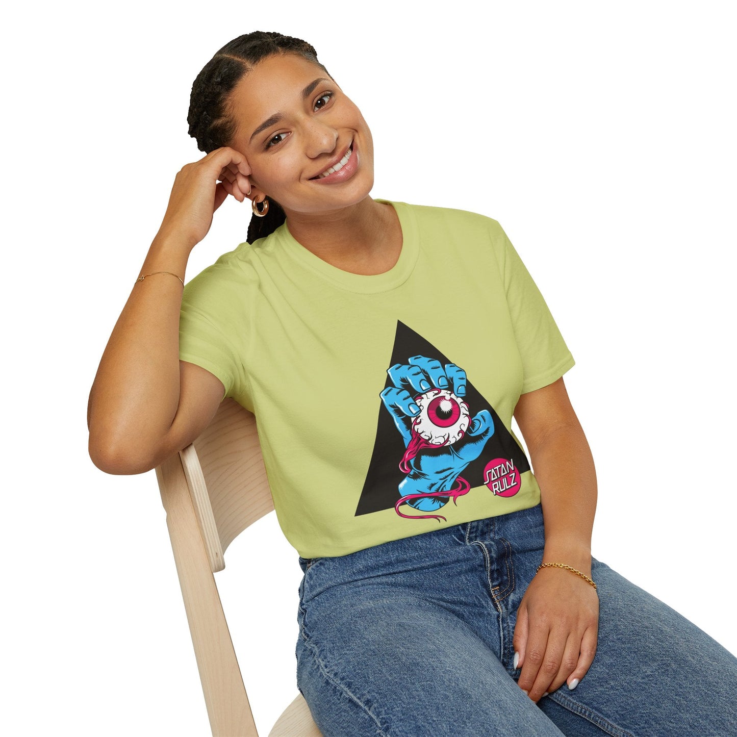 Cartoon T Shirt Unisex Animation Tee Funny Tee Gildan Softstyle 64000 100 Percent Ring Spun Cotton