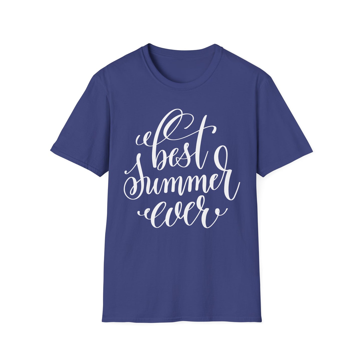 Unisex Cotton Short Sleeves Summer Graphic T-Shirt
