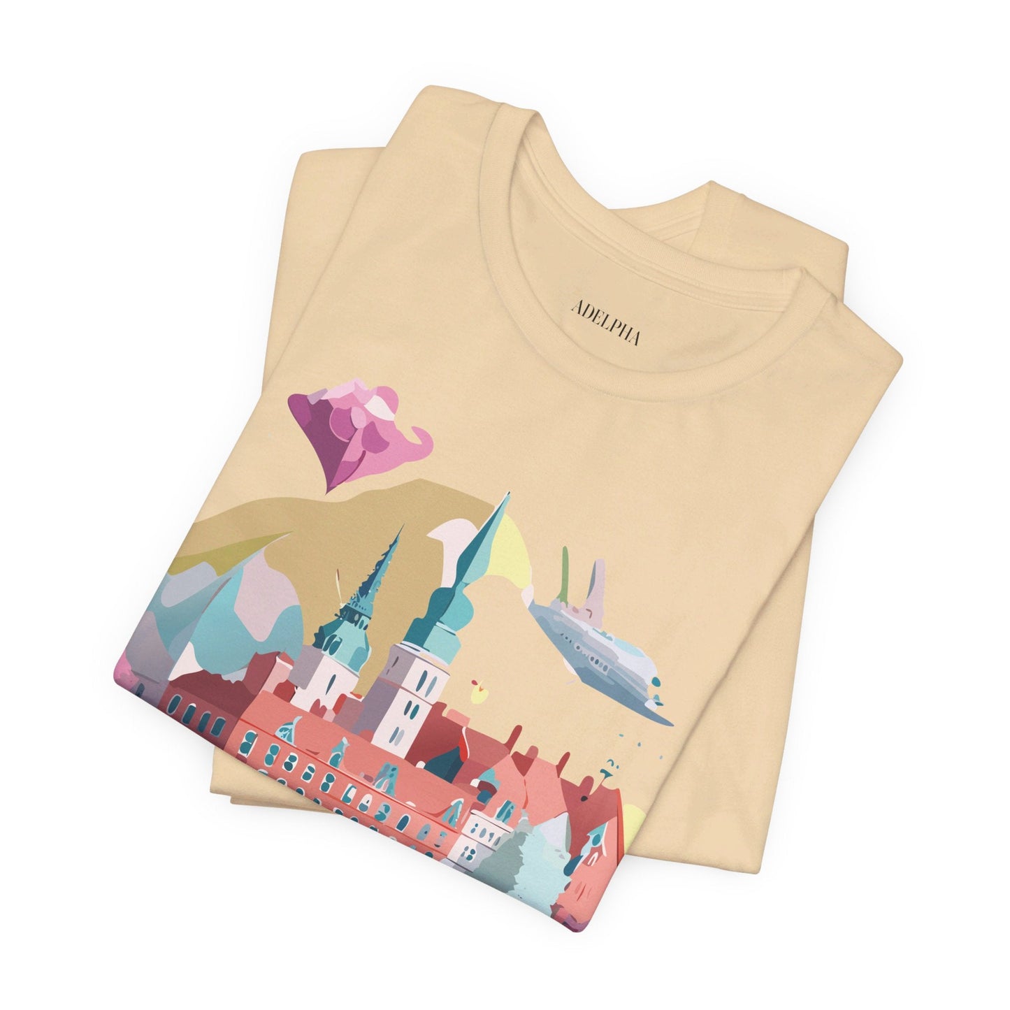 Germany Tourist Shirt Unisex Graphic Tee Vintage Inspired Art By Adelpha Premium Design