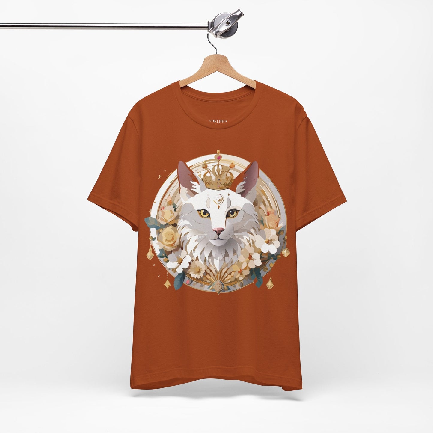 Medallion Graphic Unisex 100 Cotton Vintage Animal Medal Artwork Tee 38