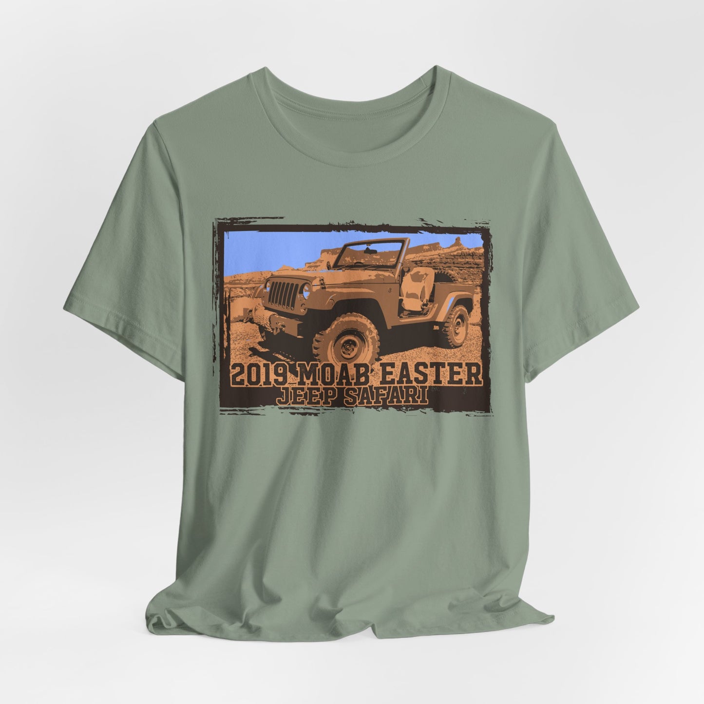 Moab Easter Safari Graphic Design Tee, Moab Easter Shirt, Vintage Tees, Art Design T-Shirt, Graphic Tee, Retro Art Shirts
