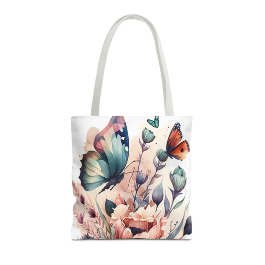 Bag with Butterfly Prints