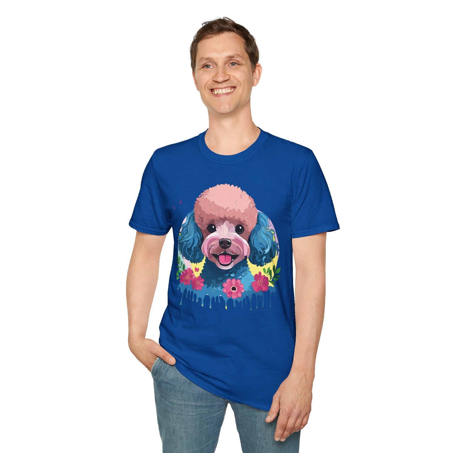 Dog Shirt Unisex Animal Tee Gildan Softstyle 64000 100 Percent Cotton